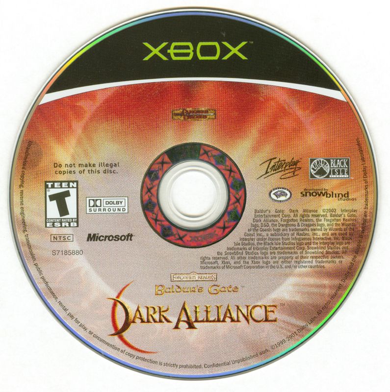 Baldur's Gate: Dark Alliance - Xbox