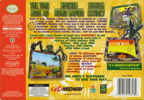 Body Harvest - Nintendo 64