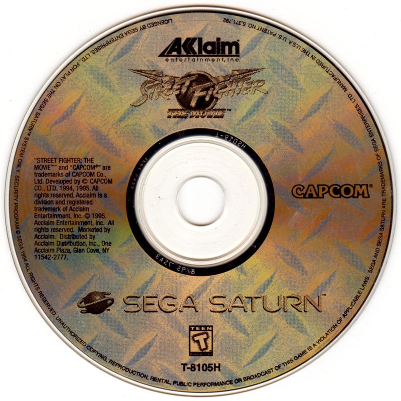 Street Fighter: The Movie - Sega Saturn