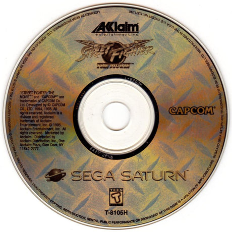 Street Fighter: The Movie - Sega Saturn