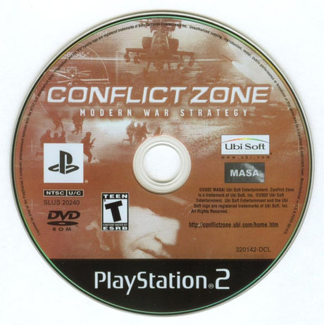 Conflict Zone: Modern War Strategy - PlayStation 2