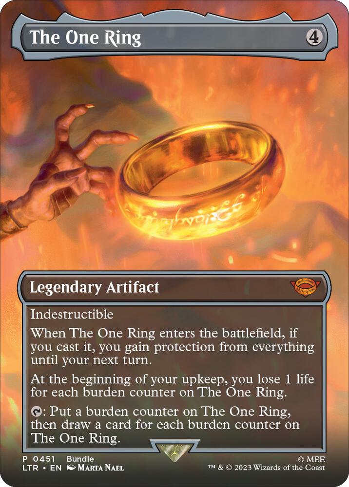 The One Ring (Borderless) (LTR Bundle) (451) [Unique and Miscellaneous Promos]