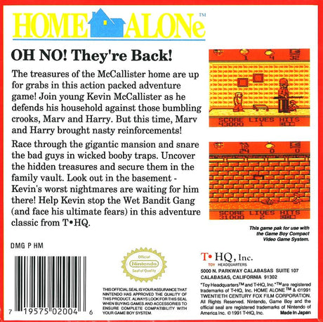 Home Alone - Game Boy