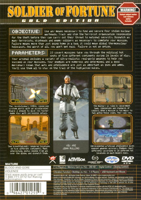 Soldier of Fortune: Gold Edition - PlayStation 2