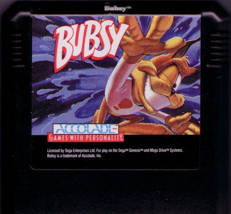 Bubsy in: Claws Encounters of the Furred Kind - SEGA Genesis