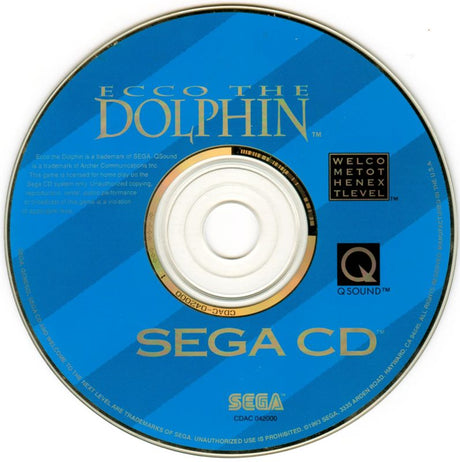 Ecco the Dolphin - SEGA CD
