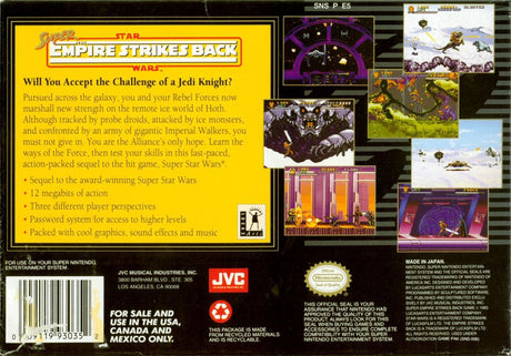Super Star Wars: The Empire Strikes Back - Super Nintendo