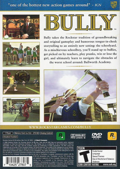 Bully - PlayStation 2