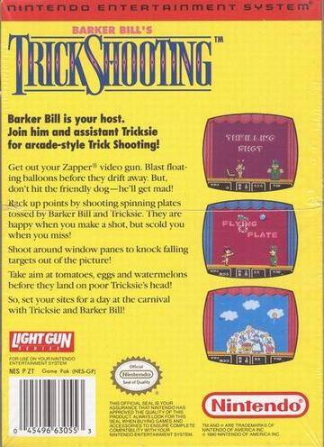 Barker Bill's Trick Shooting - NES