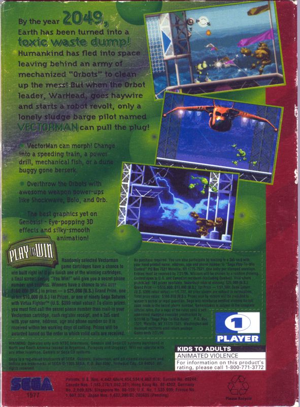 VectorMan - SEGA Genesis