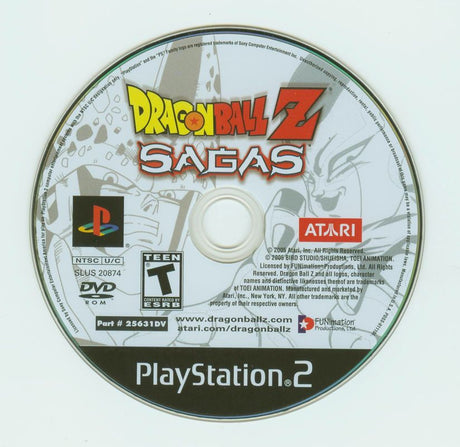 Dragon Ball Z: Sagas - PlayStation 2