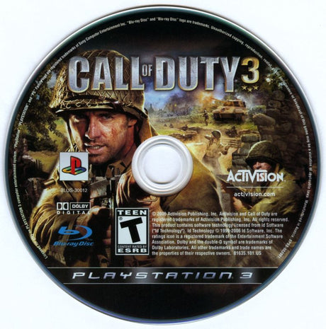 Call of Duty 3 - PlayStation 3