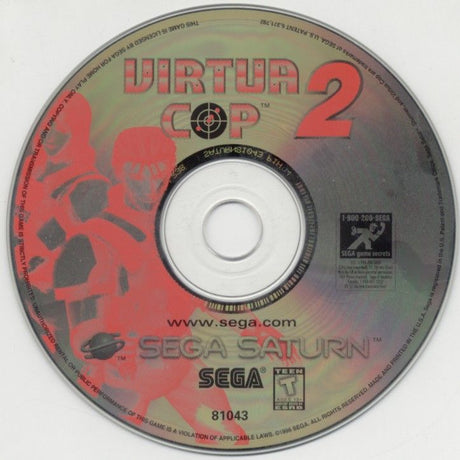 Virtua Cop 2 - SEGA Saturn