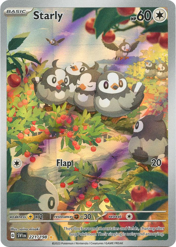 Starly - 221/198 (221/198) [SV01: Scarlet & Violet Base Set]