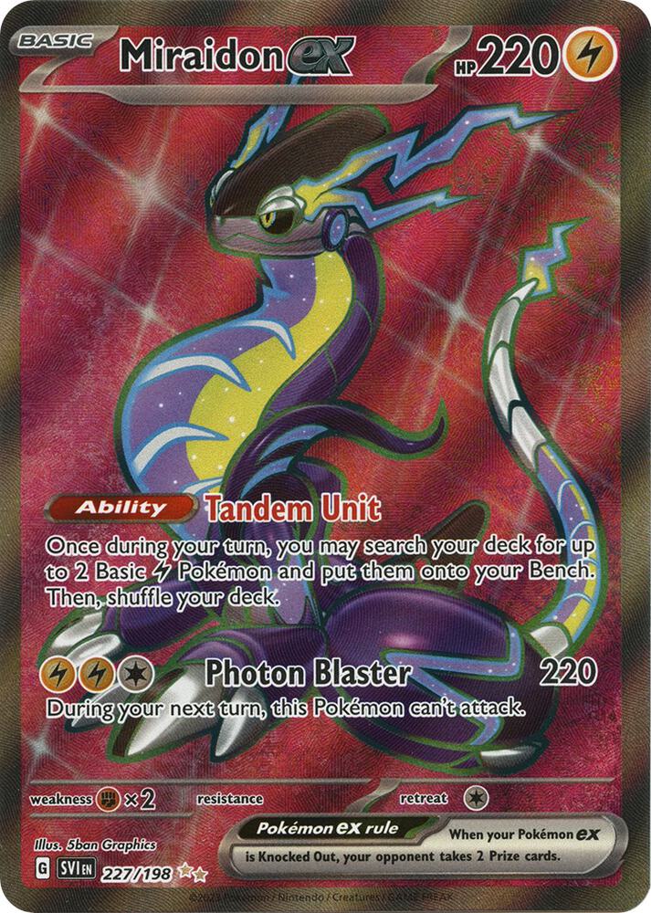 Miraidon ex - 227/198 (227/198) [SV01: Scarlet & Violet Base Set]