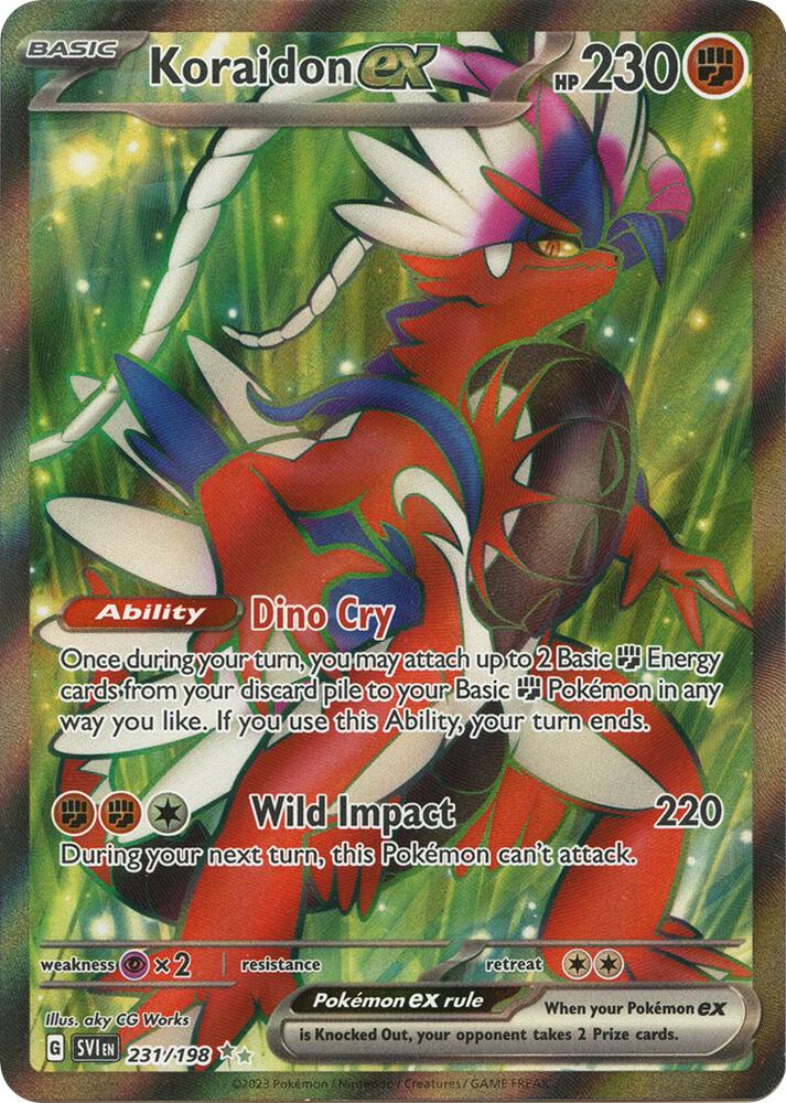 Koraidon ex - 231/198 (231/198) [SV01: Scarlet & Violet Base Set]