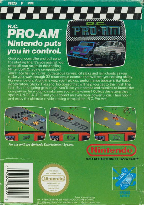 R.C. Pro-AM - NES