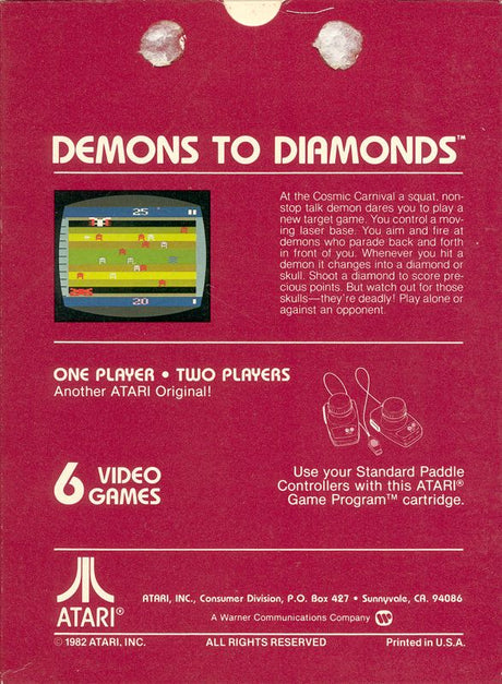 Demons to Diamonds - Atari 2600