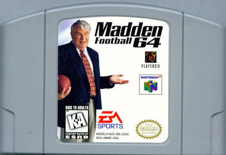 Madden Football 64 - Nintendo 64