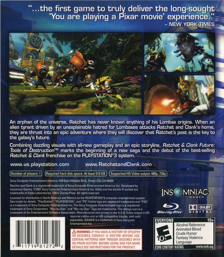Ratchet & Clank Future: Tools of Destruction - PlayStation 3