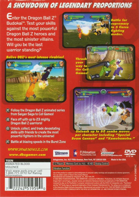 Dragon Ball Z: Budokai - PlayStation 2