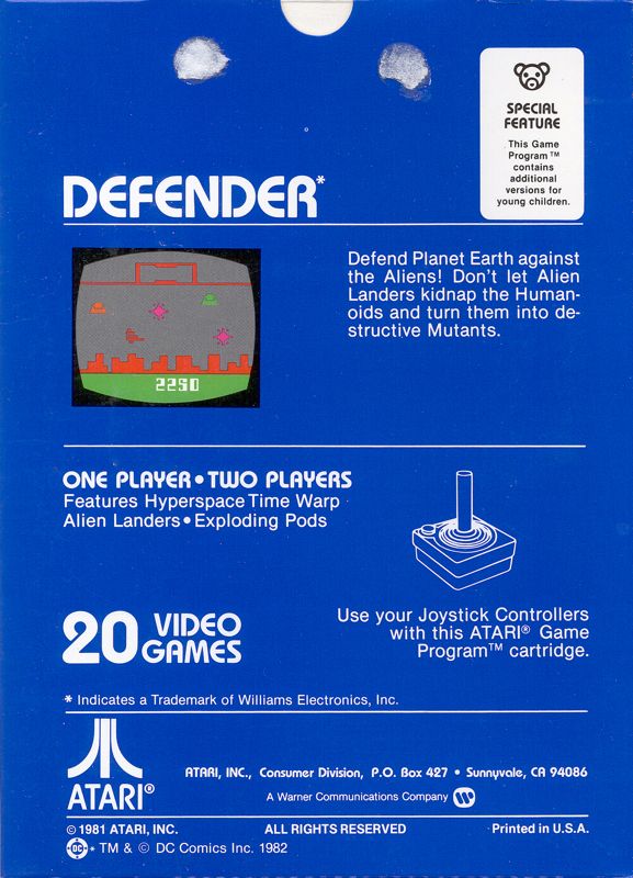 Defender - Atari 2600