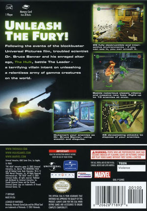 Hulk - GameCube