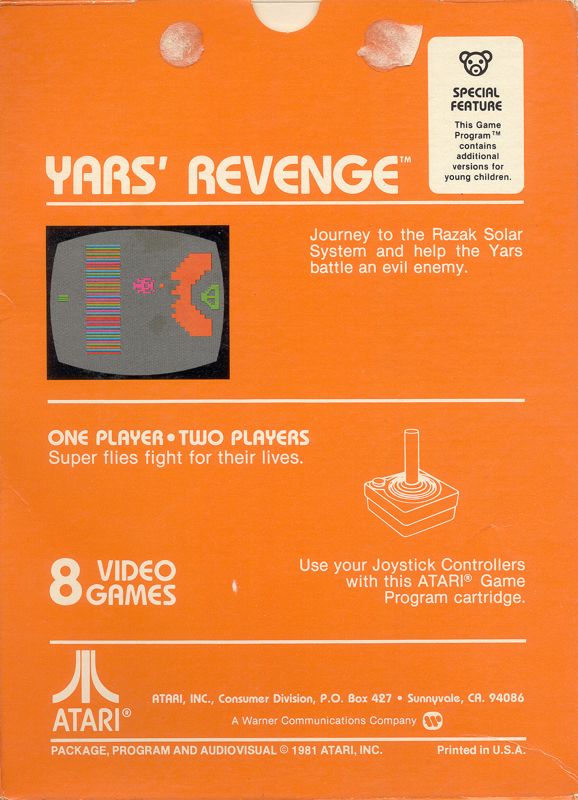 Yars' Revenge - Atari 2600