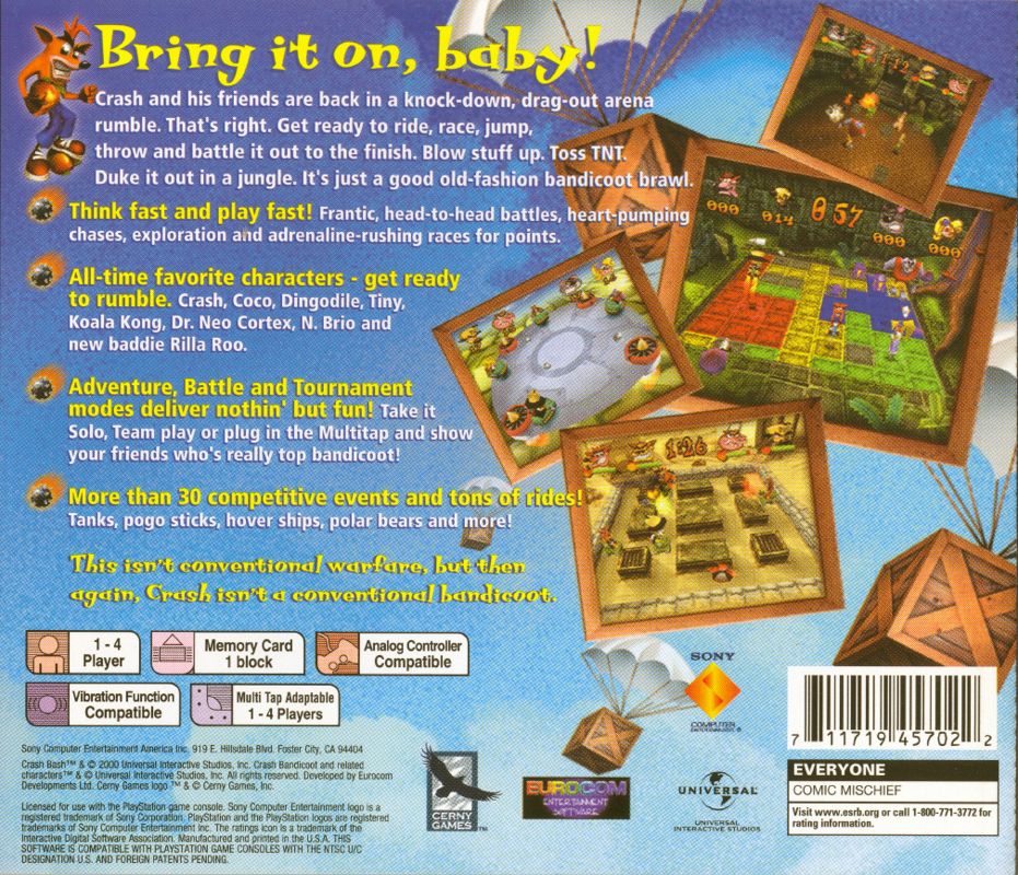 Crash Bash - PlayStation