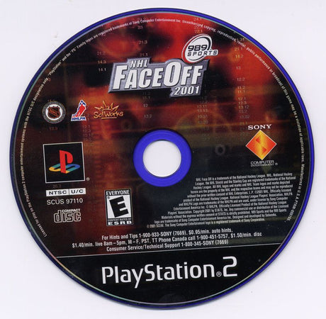 NHL FaceOff 2001 - PlayStation 2