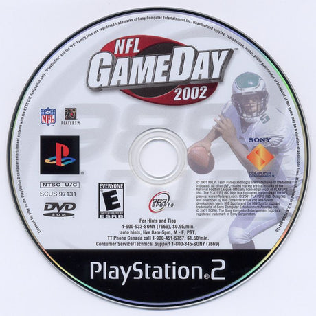 NFL GameDay 2002 - PlayStation 2
