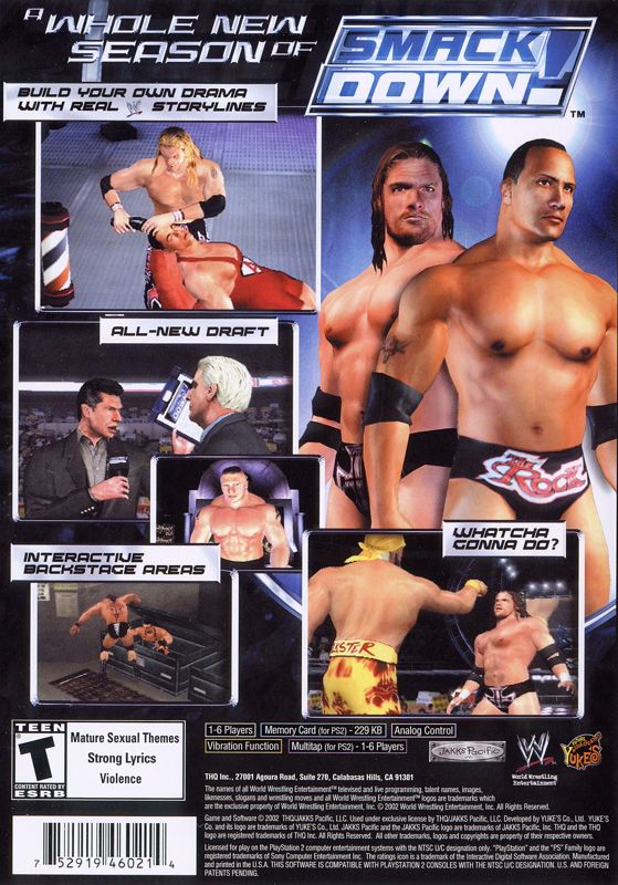 WWE Smackdown! Shut Your Mouth - PlayStation 2