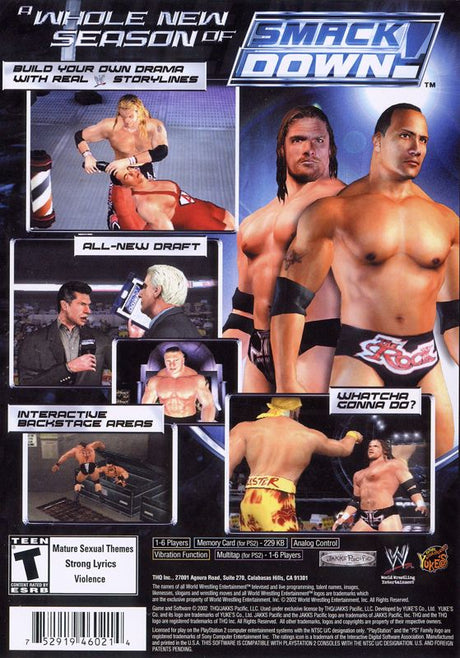 WWE Smackdown! Shut Your Mouth - PlayStation 2