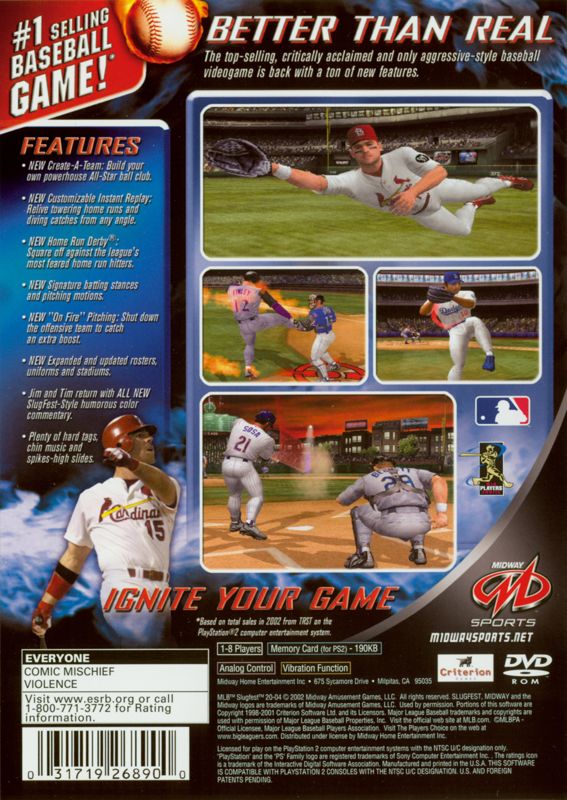 MLB SlugFest 2004 - PlayStation 2