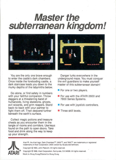 Dark Chambers - Atari 2600