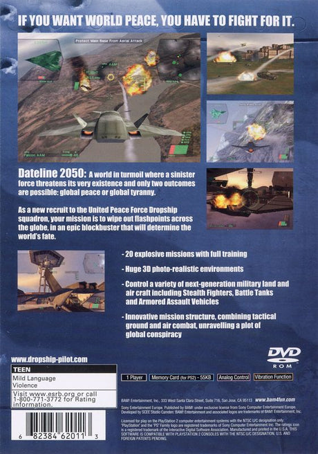 Dropship: United Peace Force - PlayStation 2