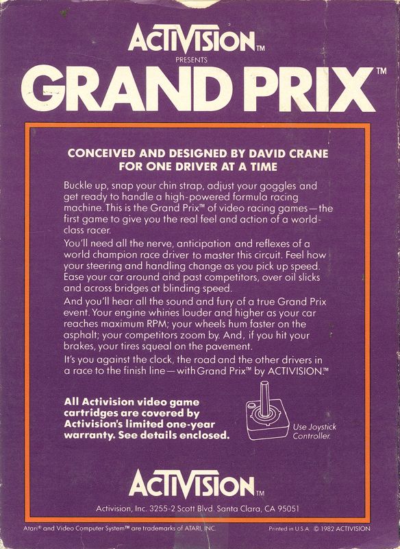 Grand Prix - Atari 2600