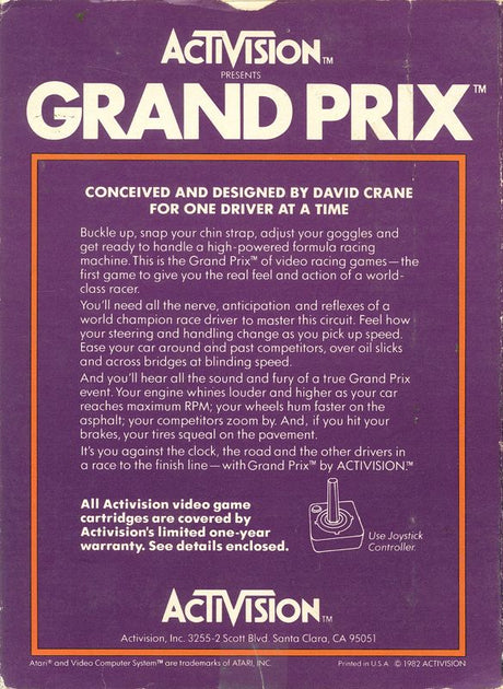 Grand Prix - Atari 2600