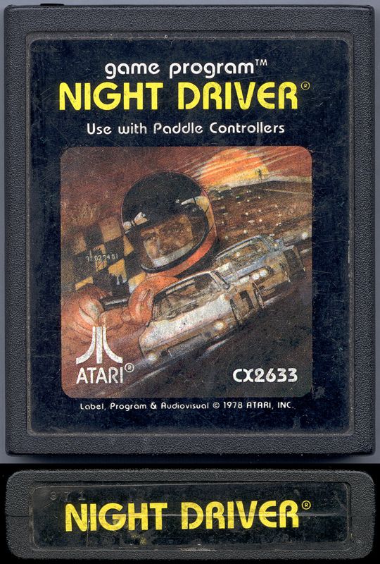 Night Driver - Atari 2600