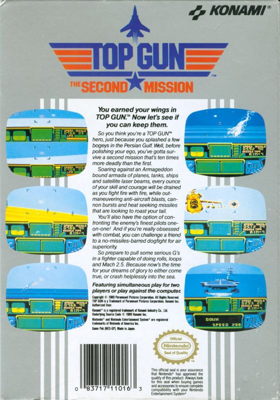 Top Gun: The Second Mission - NES