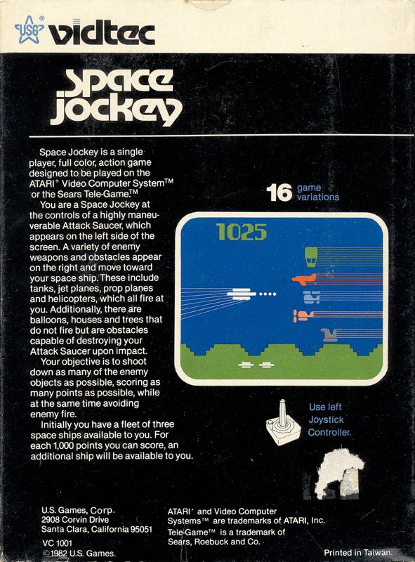 Space Jockey - Atari 2600