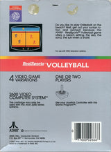 RealSports Volleyball - Atari 2600