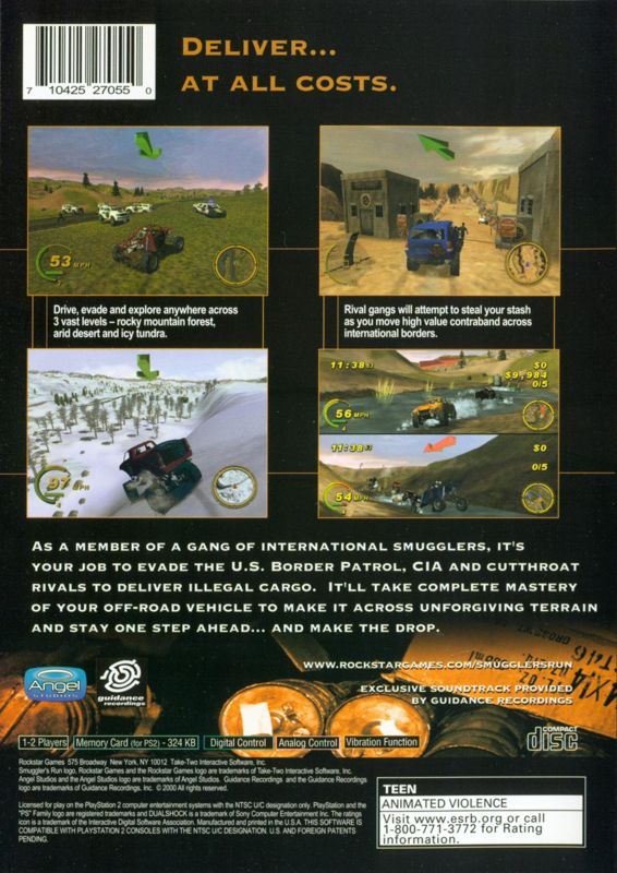 Smuggler's Run - PlayStation 2