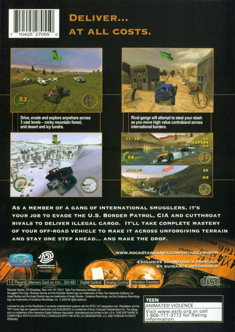 Smuggler's Run - PlayStation 2