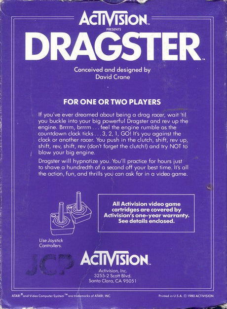 Dragster - Atari 2600