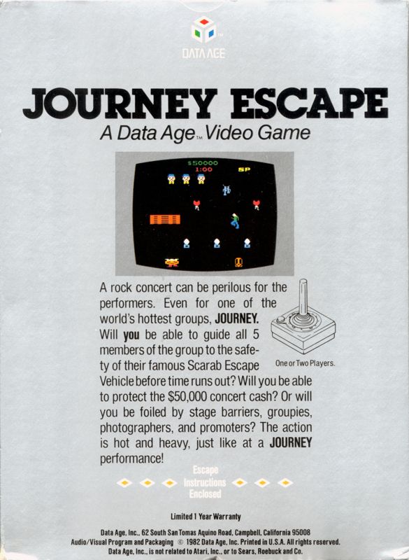 Journey Escape - Atari 2600