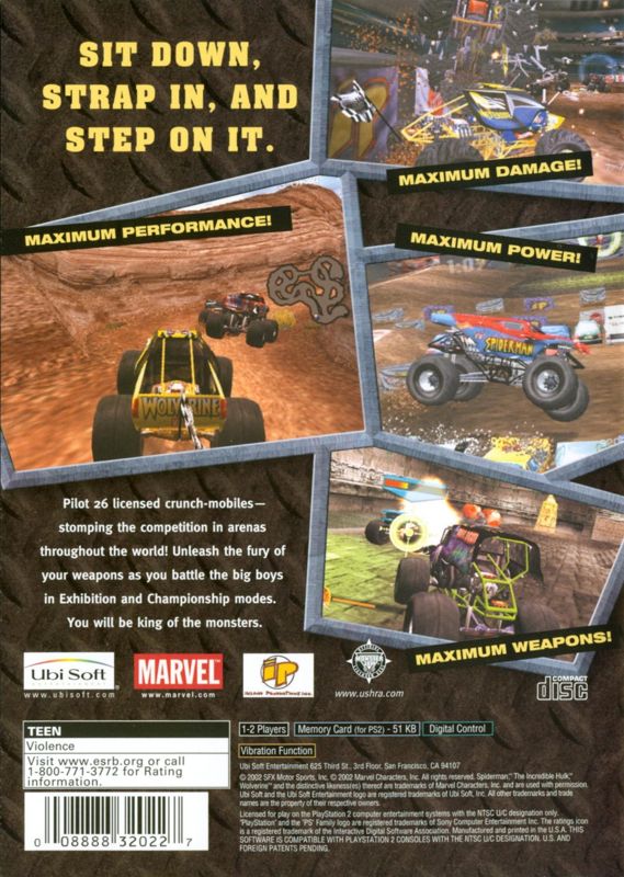 Monster Jam: Maximum Destruction - PlayStation 2