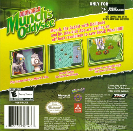Oddworld: Munch's Oddysee - Game Boy Advance