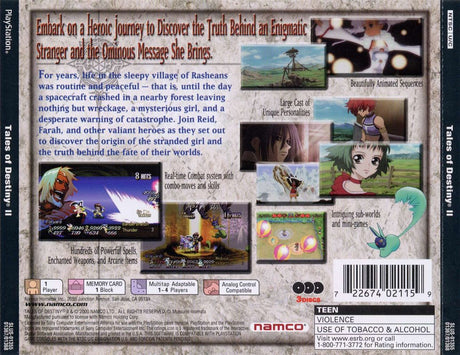 Tales of Destiny II - PlayStation