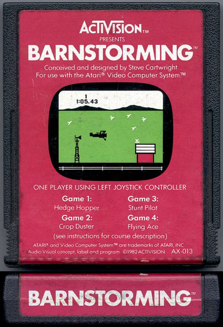Barnstorming - Atari 2600